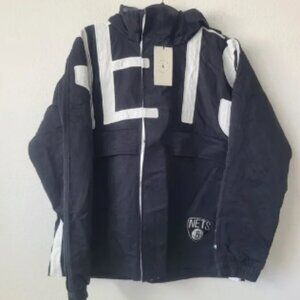 Nike X Ambush Womens NBA Collection Brooklyn Nets Jacket DB8576-010 Size S Black